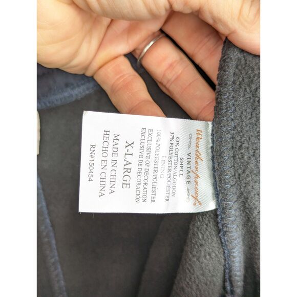 NWT Weatherproof Vintage Men's Fleece Lined Rimrock Jogger Pant Sz XL Navy - Picture 8 of 9